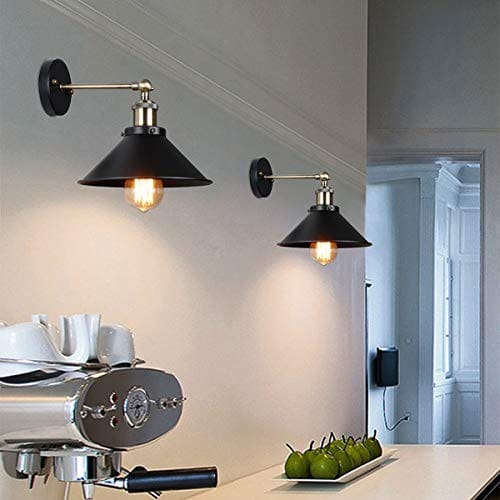 Industrial Retro Vintage Style Adjustable Wall Lights Sconce Lamp Fitting Decor 