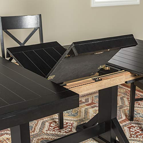 8 person dining table with leaf