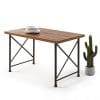 Zinus Alicia Industrial Style Dining Table 0 100x100