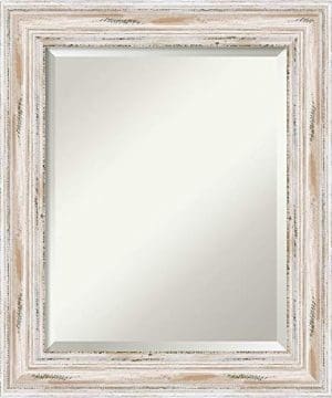 Amanti Art Framed Mirrors For Wall Alexandria White Wash Mirror For Wall Solid Wood Wall Mirrors Small Wall Mirror 2112 X 2512 0 300x360