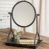 CTW Country Rustic Theme Home Decor Bathroom Vanity Tray With Round Mirror 0 100x100