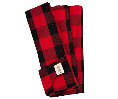 checkered hand towels