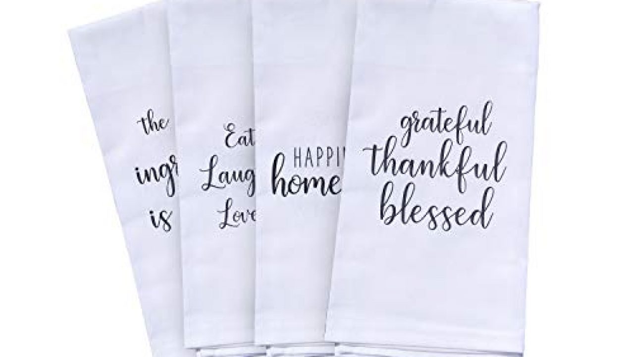 Happy Birthday Decorations Red Hand Towel Kitchen Towel Birthday Hand Towel Bathroom Towel