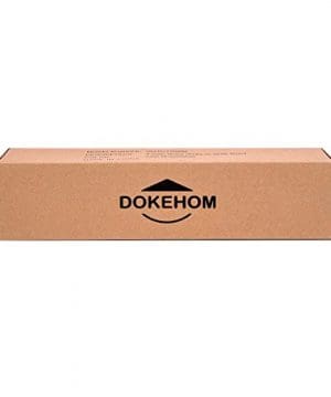 DOKEHOM 4 Antique Brass Hooks Available 4 And 6 Hooks On Natural Pine Wooden Board Coat Rack Hanger Mail Box Packing Retro White 0 5 300x360
