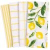 KAF Home Pantry Lemons All Over Kitchen Dish Towel Set Of 4 100 Percent Cotton 18 X 28 Inch 0 100x100