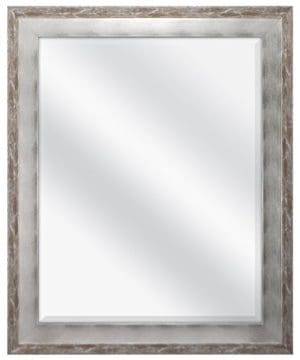 MCS 22x28 Inch Wall Mirror 28x34 Inch Overall Size Brushed Silver 0 300x360