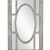Martin Svensson Home Rectangular Window Pane Wall Mirror Antique Grey 0 100x100