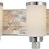Minka Lavery Wall Light Fixtures 3244 77 Cashelmara Reversible Glass Bath Vanity Lighting 4 Light 400 Watts Chrome 0 100x100
