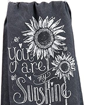 Primitives By Kathy 26885 Chalk Dish Towel 28 X 28 You Are My Sunshine 0 292x360