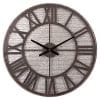 Rustic Galvanized Metal Cut Out Wall Clock 0 100x100