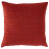 Amazon Brand Stone Beam Striated Velvet Linen Look Decorative Throw Pillow 17 X 17 Henna 0 100x100