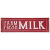 Barnyard Designs Farm Fresh Milk Retro Vintage Tin Bar Sign Country Home Decor 1375 X 5 0 100x100