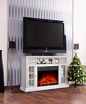46 Inch TV Stand GMHome 46 Inches TV Stand Electric Fireplace Insert Media 