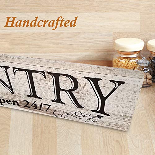 My Vintage Finds Pantry Sign Rustic Kitchen Decor Made In America