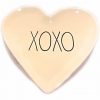 Rae Dunn Magenta Artisan Heart Shaped Appetizer Plate XOXO 0 100x100