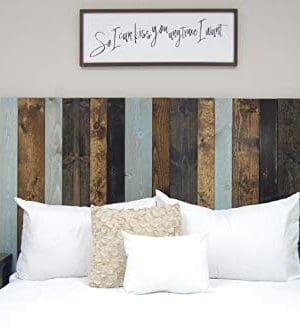 All Terrain Mix Headboard King Size Leaner Style Handcrafted Leans On Wall Easy Installation 0 300x332