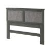 Ameriwood Home Stone River FullQueen Headboard With Fabric Inserts Weathered Oak 0 100x100