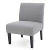 Christopher Knight Home Kendal Grey Fabric Accent Chair One 0 100x100