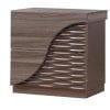 Global Furniture Nightstand 27 X 18 X 26 Zebra Wood With Gold Lines 0 100x100