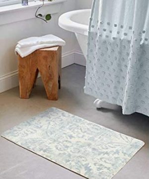 Lahome Damask Area Rug 2 X 3 Non Slip Area Rug Small Accent Distressed Throw Rugs Floor Carpet For Door Mat Entryway Bedrooms Laundry Room Decor 2 X 3 Gray 0 2 300x360