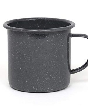 Stinson Collection Enamelware Mug 12 Ounce Grey Speckled Set Of 4 0 0 300x360