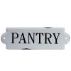 VIP Pantry Enameled Metal Wall Sign Plaque 10 Inches 0 100x100
