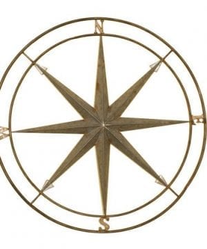 Welcome Home Accents Silver And Copper Compass Wall Dcor 0 300x360
