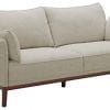 Amazon Brand Stone Beam Hillman Mid Century Sofa With Tapered Legs And Removable Cushions 78W Ivory 0 100x100