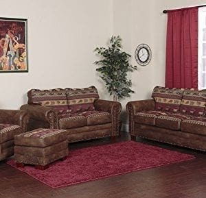American Furniture Classics 4 Piece Sierra Lodge Sleeper Sofa 0 300x289