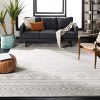 Safavieh Adirondack Collection ADR107B Ivory And Silver Rustic Bohemian Area Rug 6 X 9 0 100x100