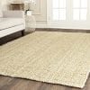 Safavieh Natural Fiber Collection NF730A Hand Woven Ivory Jute Area Rug 3 X 5 0 100x100