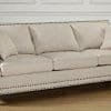 Tov Furniture The Camden Collection Contemporary Linen Upholstered Living Room Sofa With Nailhead Trim Beige 0 100x100