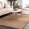 NuLOOM Hailey Handwoven Jute Rug 6 X 9 Natural 0 100x100