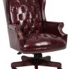 Boss Office Products Wingback Traditional Chair In Burgundy 0 100x100