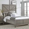 Modus Furniture Austin Panel Bed California King Rustic Gray 0 100x100