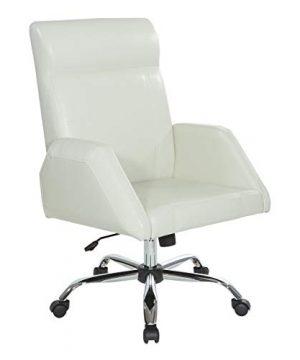 OSP Home Furnishings Rochester Executive Office Chair Cream 0 0 300x360