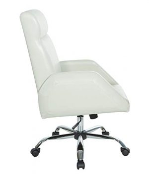 OSP Home Furnishings Rochester Executive Office Chair Cream 0 1 300x360