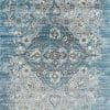 Persian Rugs 4620 Distressed Blue 89 X 126 Area Rug Carpet Large 0 100x100