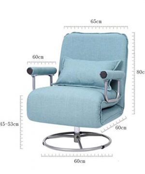RUNWEI Multifunctional Folding Bed Lunch Break Recliner Lazy Sofa Balcony Chair Color D 0 0 300x360