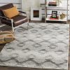 Safavieh Adirondack Collection ADR106P Silver And Charcoal Modern Distressed Area Rug 9 X 12 0 100x100