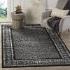 Safavieh Adirondack Collection ADR110A Black And Silver Vintage Distressed Area Rug 9 X 12 0 100x100