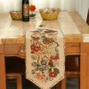 Tache Tapestry Colorful Floral Country Rustic Morning Meadow Table Runner 0 100x100