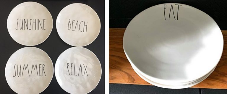 Rae Dunn Plates Plate Sets For Sale Farmhouse Goals