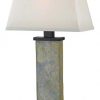 Kenroy Home Rustic Table Lamp 29 Inch Height 15 Inch Width 95 Inch Length With Natural Slate Finish 0 100x100