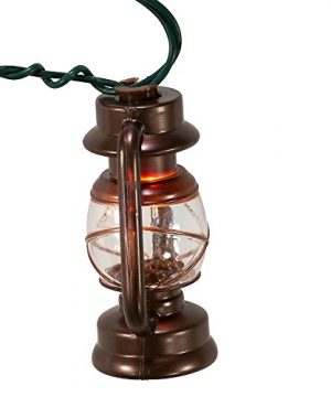 Kurt Adler UL 10 Light Brass Lantern Light Set 0 1 300x360