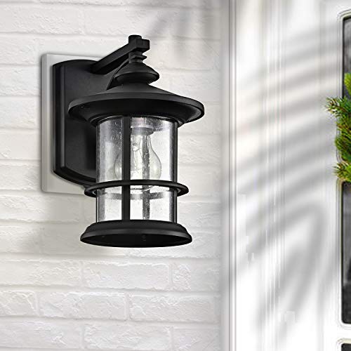 Retro Lantern Sconce Porch Light Outdoor Antique Wall Lighting Fixture Lamp 