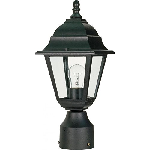 NUVO 60548 Outdoor Post Lantern 14 X 6 Inches 60 Watts120 Volts Unknown Black 0