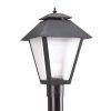 Sea Gull Lighting 82065 12 Polycarbonate One Light Outdoor Post Lantern Outside Fixture Black Finish 0 100x100