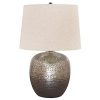 Signature Design By Ashley Magalie Metal Table Lamp Antique Silver Finish 0 100x100