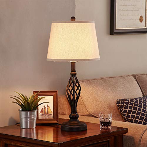 large cream table lamp shades